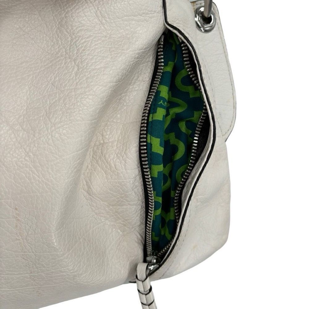 orYANY Danielle Italian Leather Convertible Shoulder/Crossbody Bag Creamy White - Picture 10 of 12